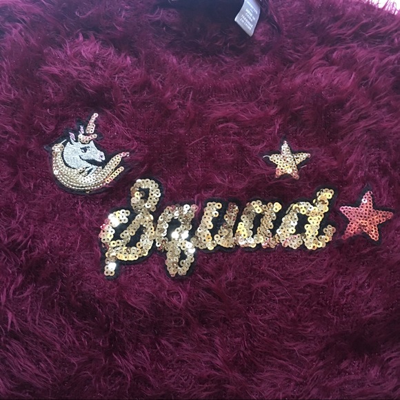 2/$12 Zara Peanuts Long Sleeve Shirt and Children’s Place Eyelash Sweater Sz 8 - Picture 9 of 12